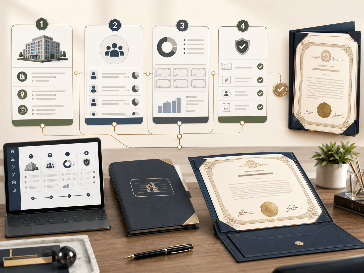 Stock Certificate Preparation review process