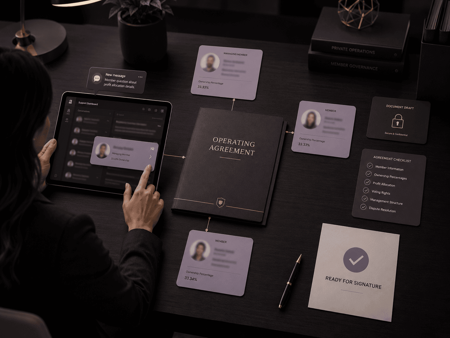 Operating Agreement Preparation support